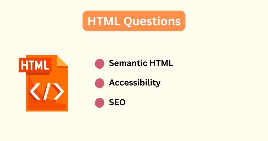 HTML Frontend Interview Questions