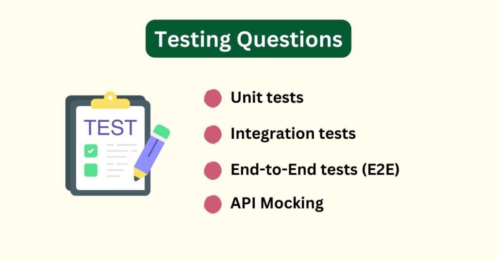 Testing Frontend Questions